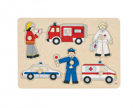 Pompier, policier, secouriste