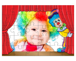 Puzzle personnalisé : Clown