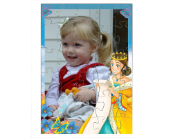 Puzzle personnalisé : Princesse